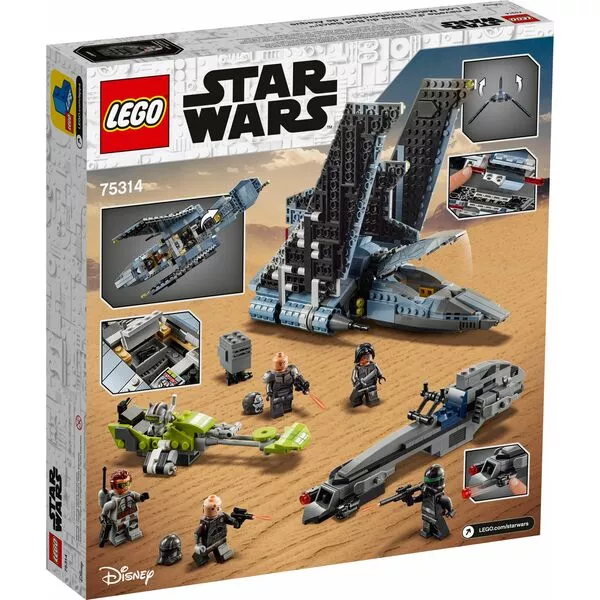 Star Wars 75314 Штурмовой шаттл Бракованной Партии