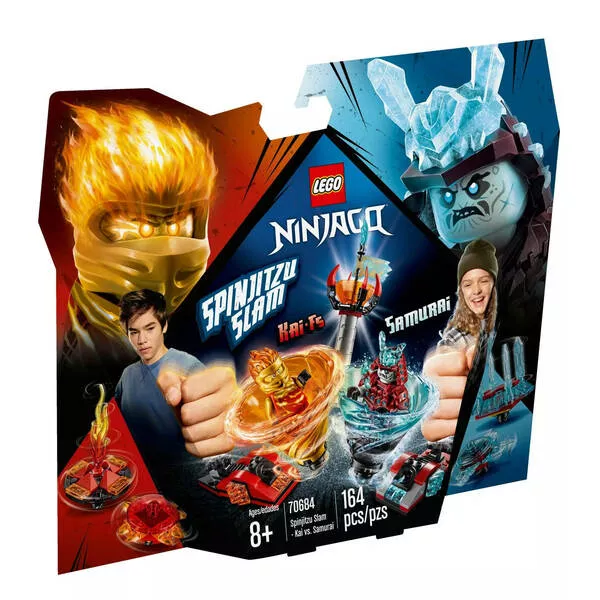 NINJAGO 70684 Бой мастеров кружитцу — Кай против Самурая