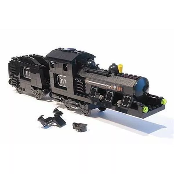 Trains 10205 Большой черный паровоз