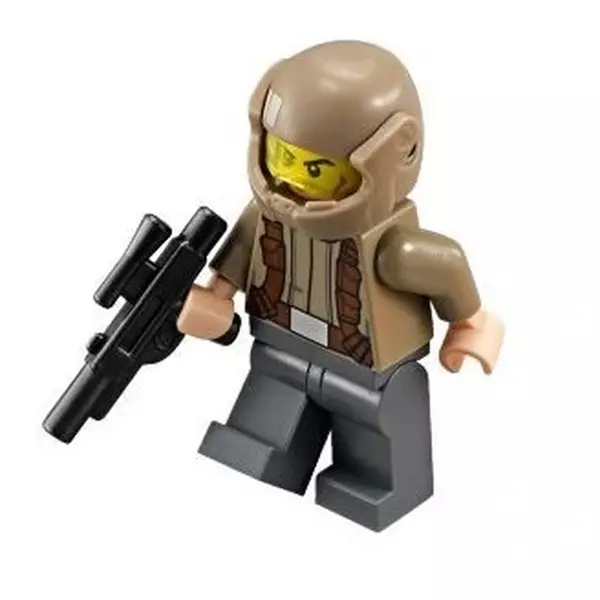 Star Wars 75140-4 Солдат Сопротивления — темно-коричневая куртка sw0720
