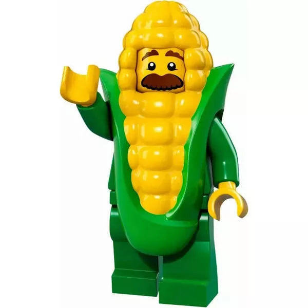 Minifigures 71018-4 Парень в костюме кукурузного початка