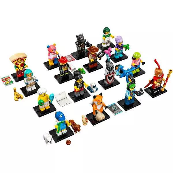 Minifigures 71025-3 Черный рыцарь