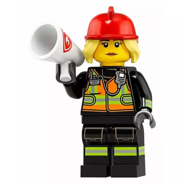 Minifigures 71025-8 Женщина-пожарный