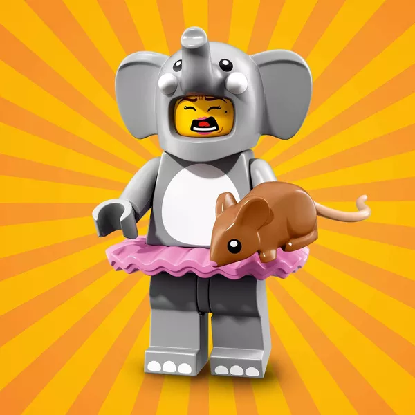 Minifigures 71021-1 Девочка в костюме слонёнка