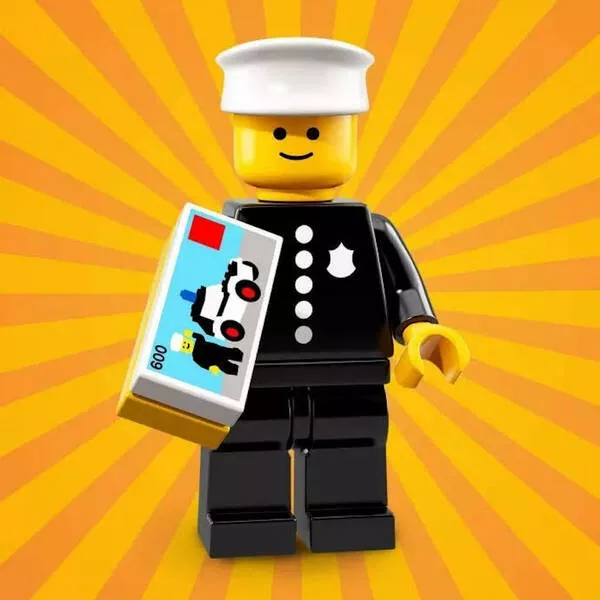 Minifigures 71021-8 Офицер полиции