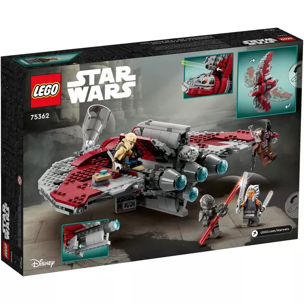 Star Wars 75362-1 Джедайский шаттл Т-6 Асоки Тано (без минифигурок)