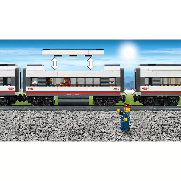 City 60051 Скоростной пассажирский поезд