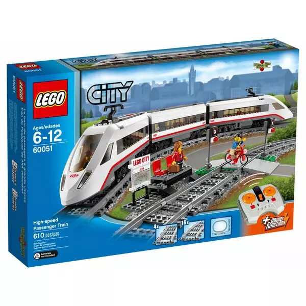 City 60051 Скоростной пассажирский поезд