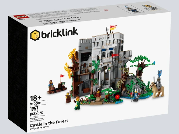 BrickLink 910001 Замок в лесу