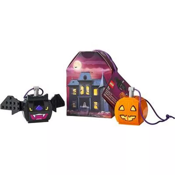 Seasonal 854049 Pumpkin & Bat Duo