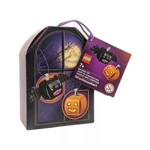 Seasonal 854049 Pumpkin & Bat Duo