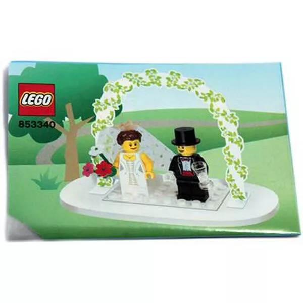 Exclusive 853340 Minifigure Wedding Favor Set