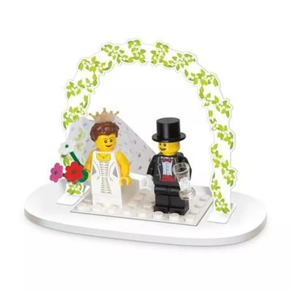 Exclusive 853340 Minifigure Wedding Favor Set