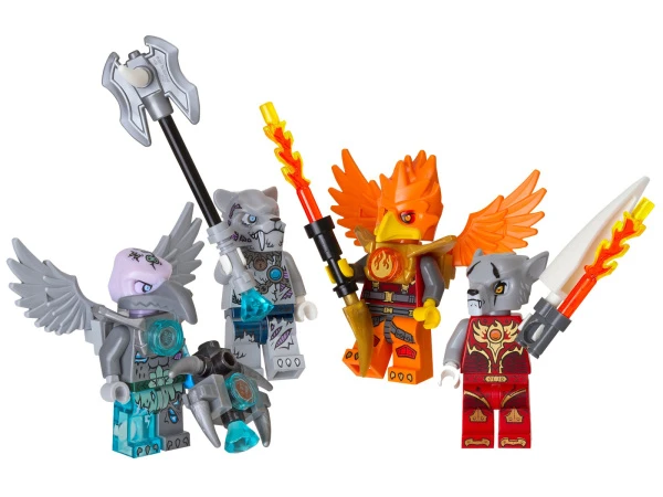 Legends of Chima 850913 Набор аксессуаров минифигурок «Огонь и лёд»
