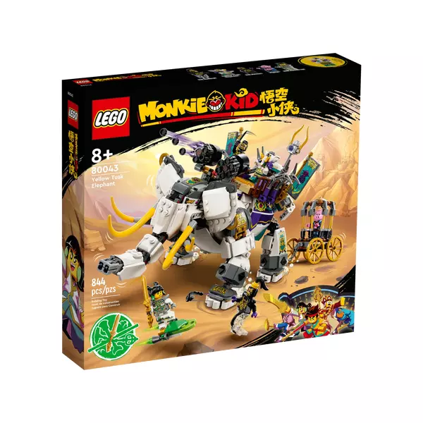 Monkie Kid 80043 Желтый бивень слона
