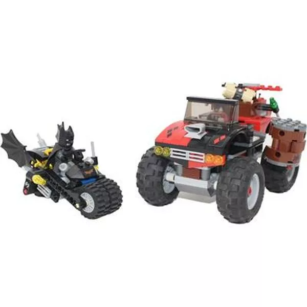 Batman 7886 The Batcycle Harley Quinn's Hammer Truck