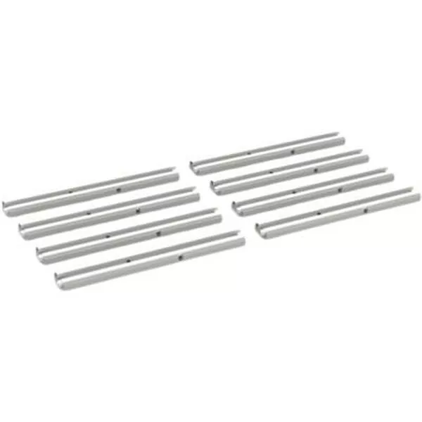 Trains 7854 8 Straight Electric Rails Grey 12 V