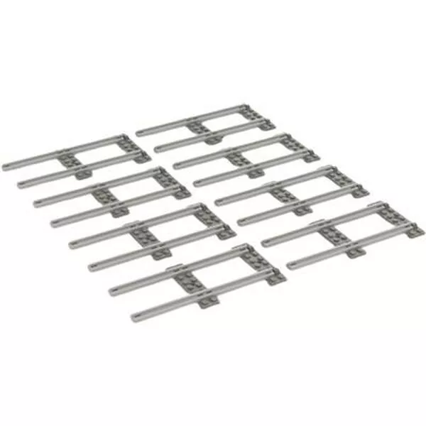 Trains 7850 8 Straight Rails Grey 4.5 V
