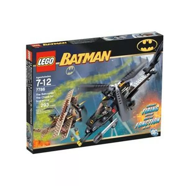 Batman 7786 The Batcopter The Chase for Scarecrow