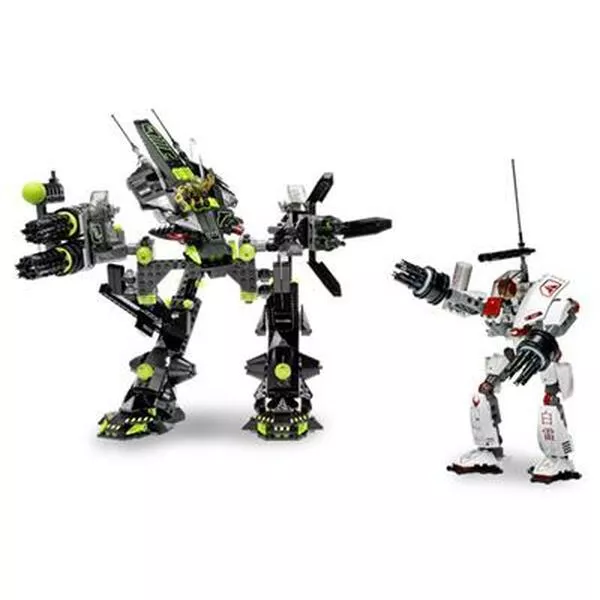Exo-Force 7713 Bridge Walker and White Lightning