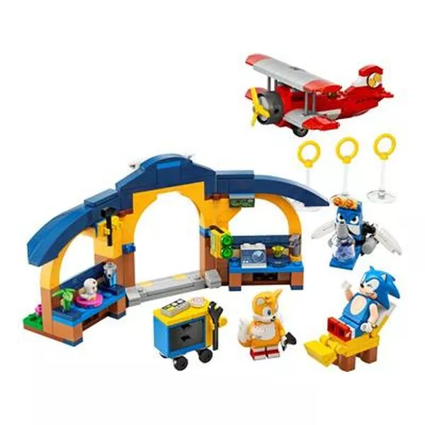 Sonic the Hedgehog 76991 Tails' Workshop and Tornado Plane