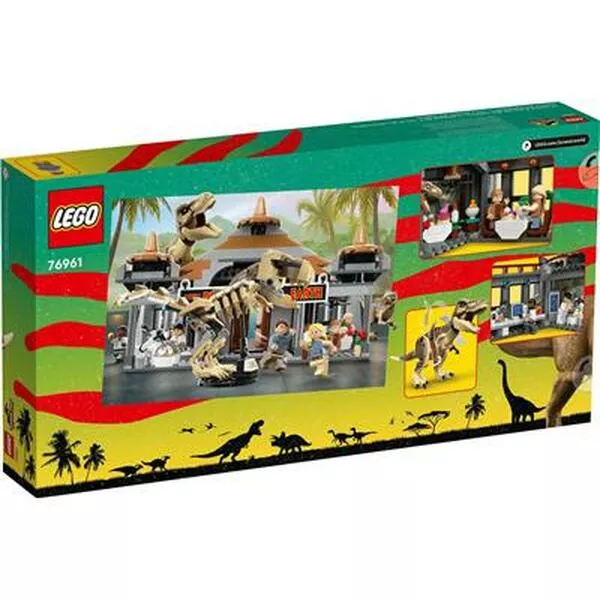 Jurassic World 76961 Visitor Center T. rex & Raptor Attack