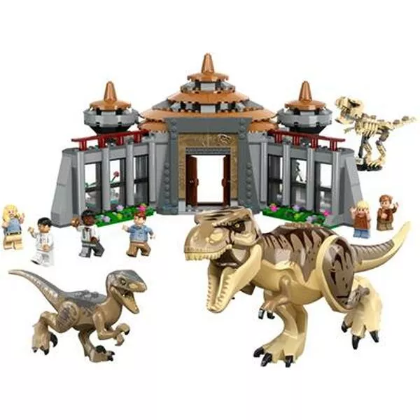 Jurassic World 76961 Visitor Center T. rex & Raptor Attack