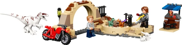 Jurassic World 76945 Погоня на мотоцикле с атроцирапторе