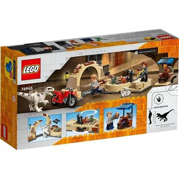 Jurassic World 76945 Atrociraptor Dinosaur Bike Chase