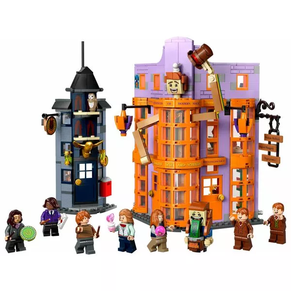 Harry Potter 76422 Косой переулок: Волшебные вредилки Уизли