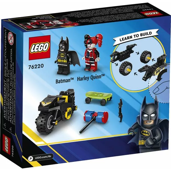 DC Comics Super Heroes 76220 Бэтмен против Харли Квинн