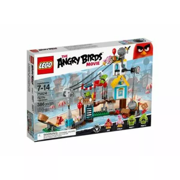 The Angry Birds Movie 75824 Pig City Teardown