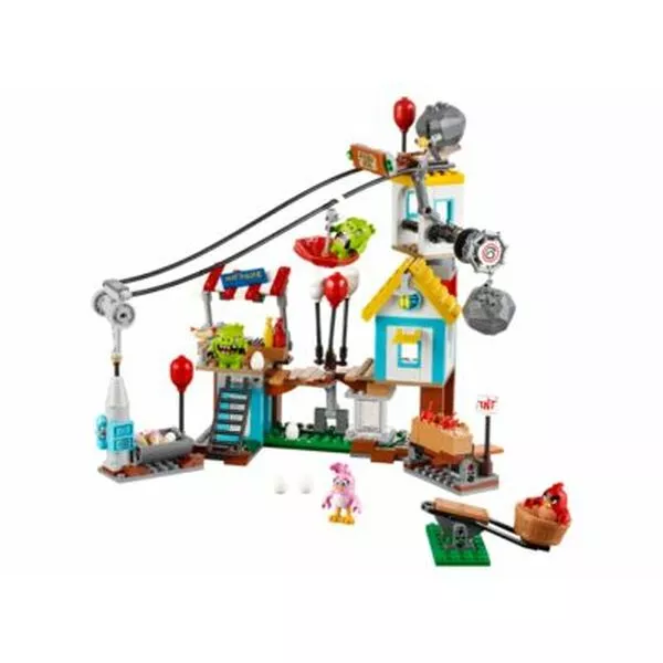 The Angry Birds Movie 75824 Pig City Teardown