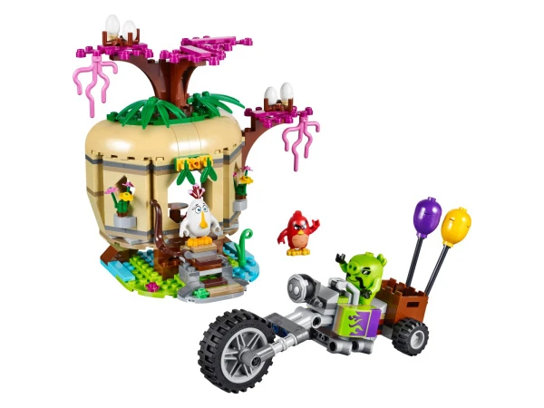 The Angry Birds Movie 75823 Остров Птиц. Налёт на яйцо