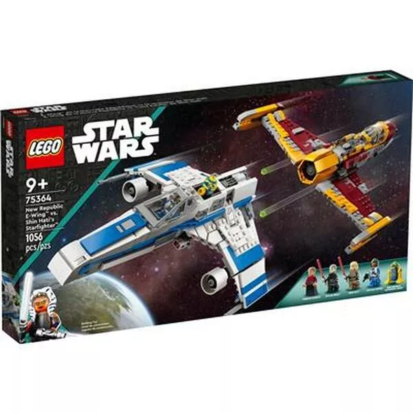 Star Wars 75364 New Republic E-wing vs. Shin Hati's Starfighter