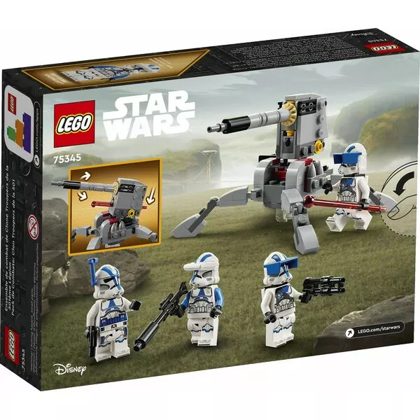 Star Wars 75345 Боевой набор клонов 501-го легиона