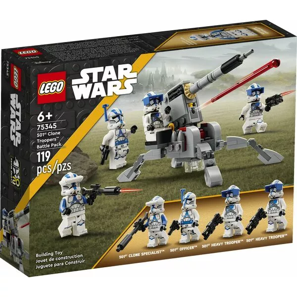 Star Wars 75345 Боевой набор клонов 501-го легиона