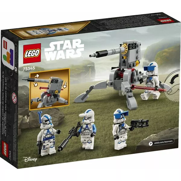 Star Wars 75345 Боевой набор клонов 501-го легиона