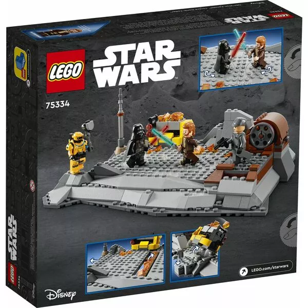 Star Wars 75334 Оби-Ван Кеноби против Дарта Вейдера