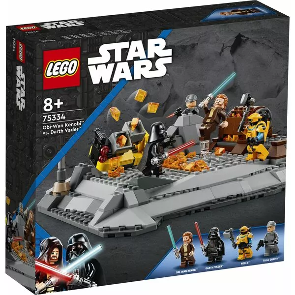 Star Wars 75334 Оби-Ван Кеноби против Дарта Вейдера