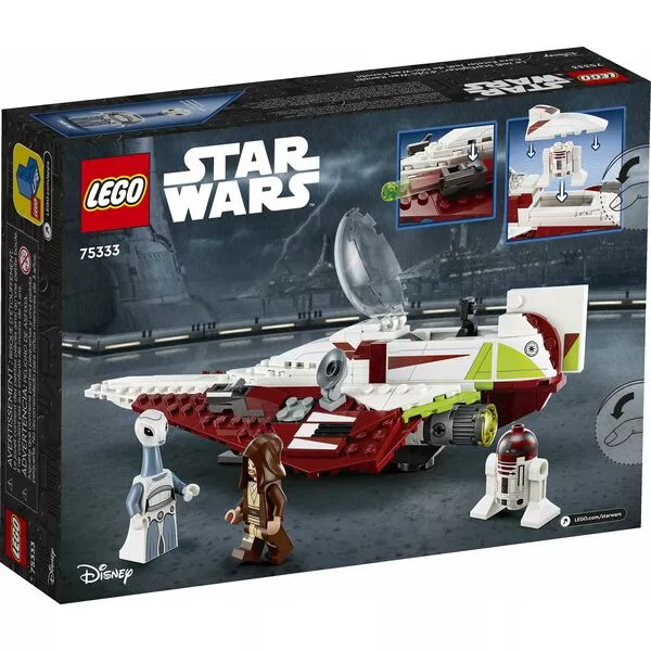 Star Wars 75333 Звездный истребитель джедаев Оби-Вана Кеноби