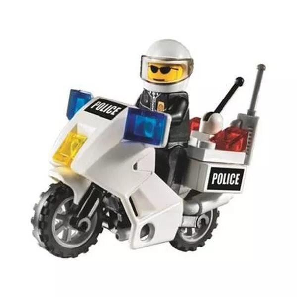 City 7235 Police Motorcycle