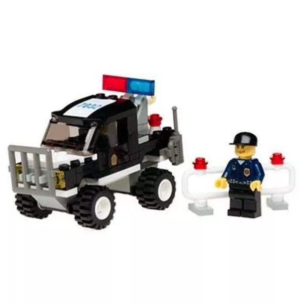 World City 7032 Police 4WD and Undercover Van