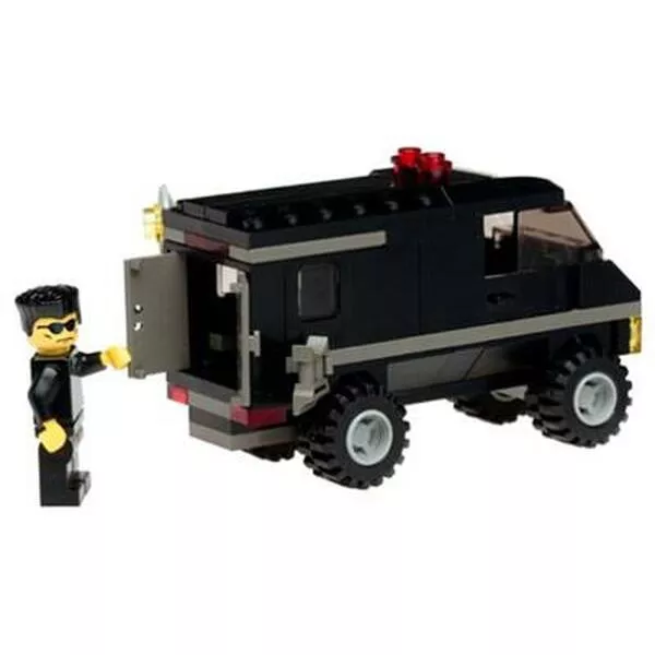 World City 7032 Police 4WD and Undercover Van