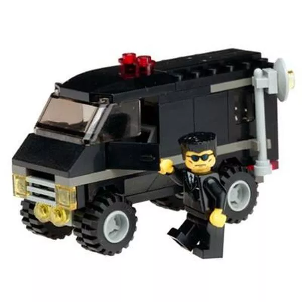 World City 7032 Police 4WD and Undercover Van