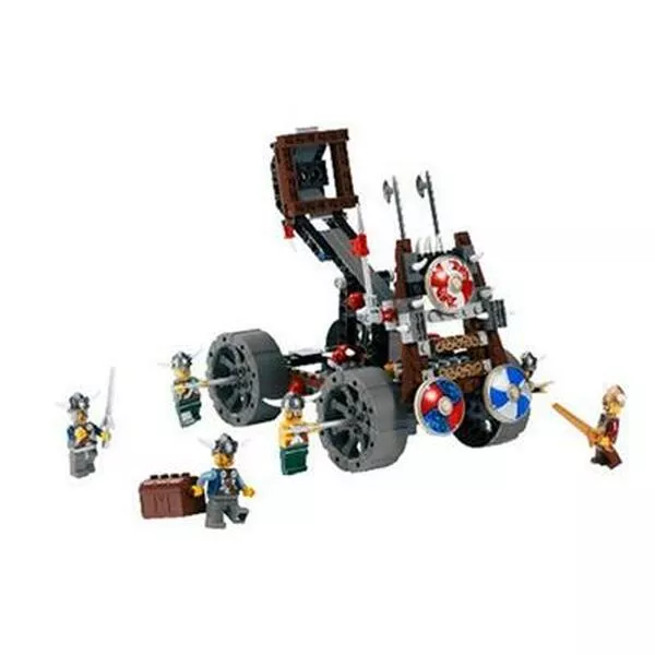 Vikings 7021 Viking Double Catapault vs. the Armored Ofnir Dragon