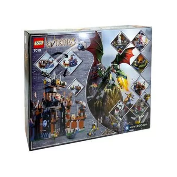 Vikings 7019 Viking Fortress vs. the Fafnir Dragon