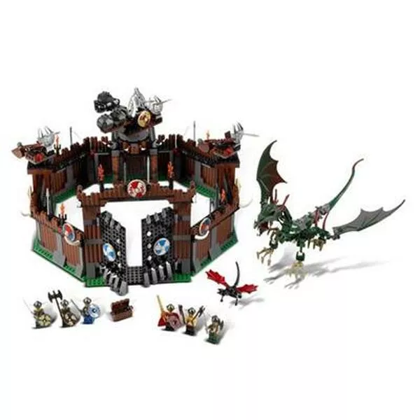 Vikings 7019 Viking Fortress vs. the Fafnir Dragon