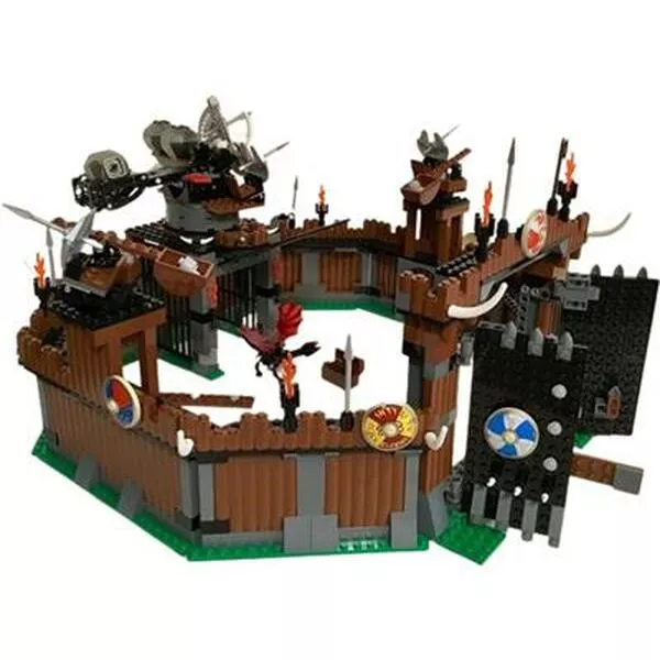 Vikings 7019 Viking Fortress vs. the Fafnir Dragon