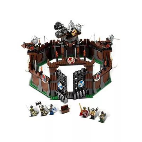 Vikings 7019 Viking Fortress vs. the Fafnir Dragon